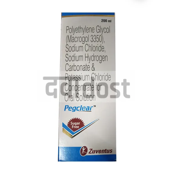 Pegclear Oral Solution Sugar Free 200ml