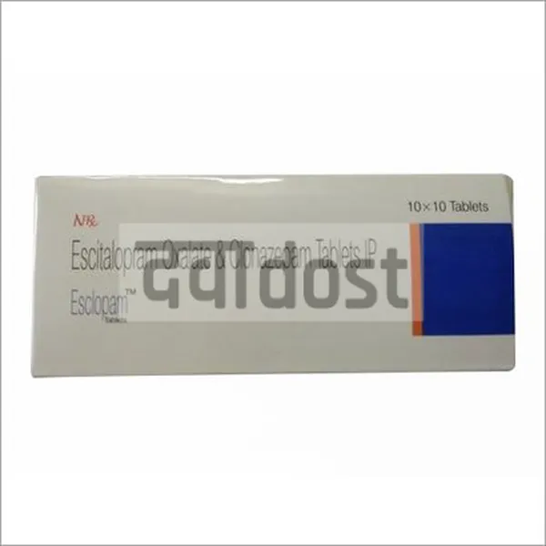 Esclopam 0.5mg/10mg Tablet 10s