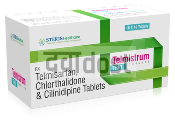 Telmistrum Trio 40mg/10mg/12.5mg Tablet 10s
