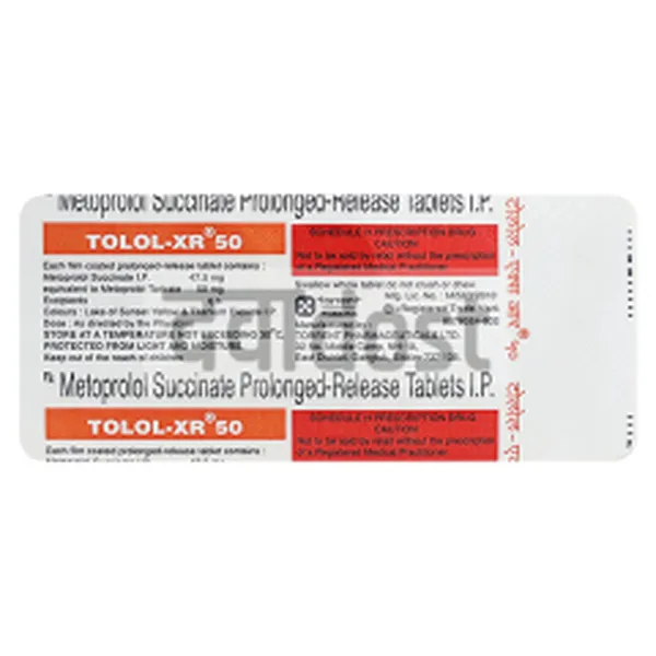 Tolol 50mg Tablet XR 10s