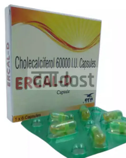 Ercal D 60k Capsule 6s
