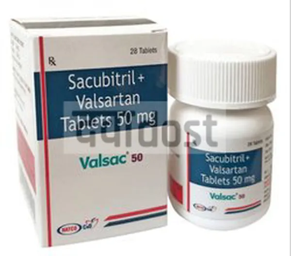 Valsac 50mg Tablet 28s