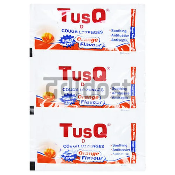 Tusq D Cough Lozenges Sugar Free 6s
