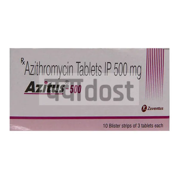 Azitus 500mg Tablet 5s