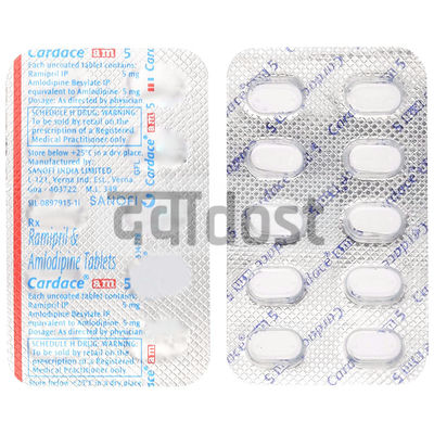 Cardace AM 5mg/5mg Tablet 15s