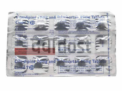 Cinod T 20mg/40mg Tablet 15s
