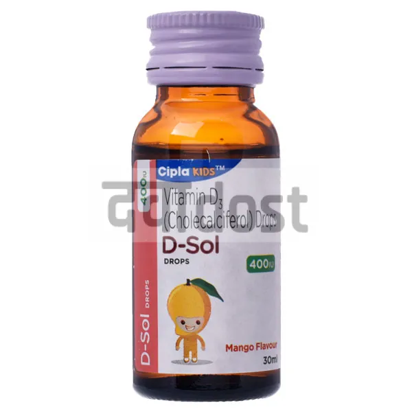 D Sol 400IU Drop 30ml