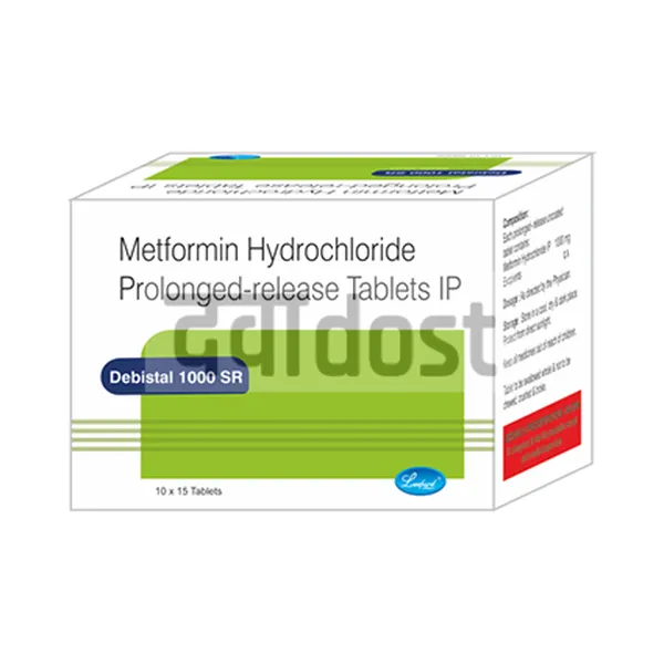 Debistal 1000mg Tablet SR 10s