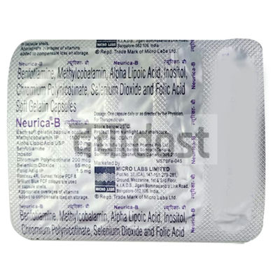 Neurica B Soft Gelatin Capsule 10s