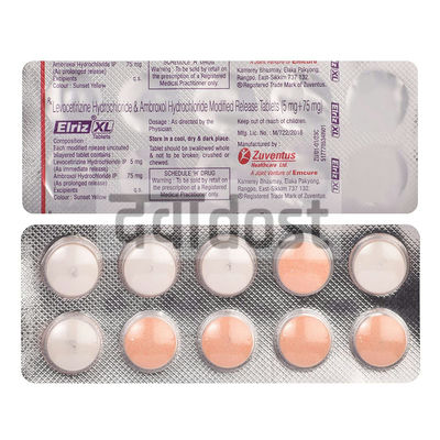 Elriz 5mg/75mg Tablet XL