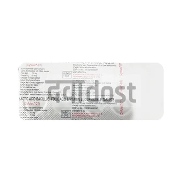 Cyfolac Tablet DT 10s 