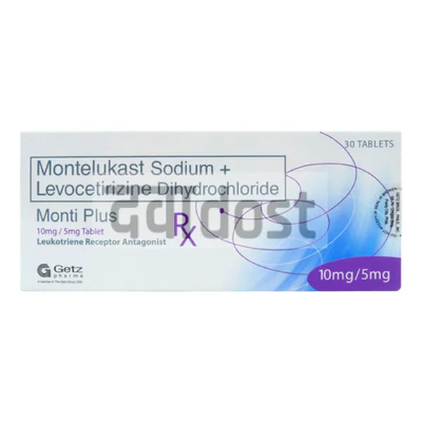Monty Plus 5mg/10mg Tablet 10s