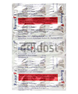 Rosuvas F 160mg/5mg Tablet 15s