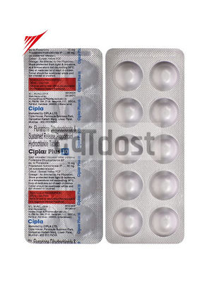 Ciplar Plus 40mg/10mg Tablet SR 10s