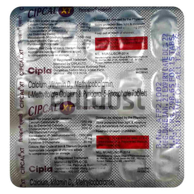 Cipcal XT Tablet 15s