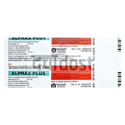 Alprax Plus Tablet SR 10s