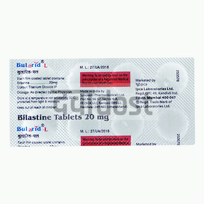Bularid L 20mg Tablet 10s