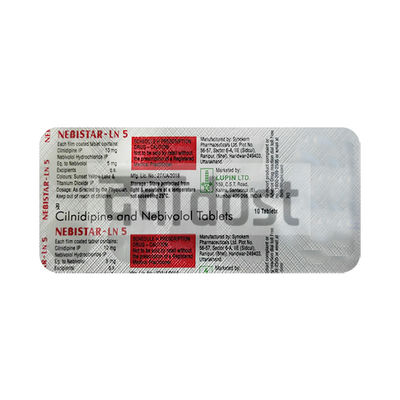 Nebistar LN 5mg/10mg Tablet 10s