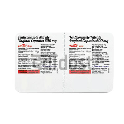 Fenza 600mg Vaginal Capsule 2s