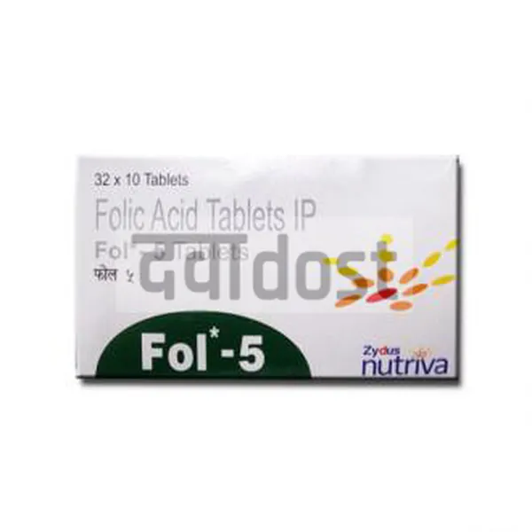 Fol 5mg Tablet 30s