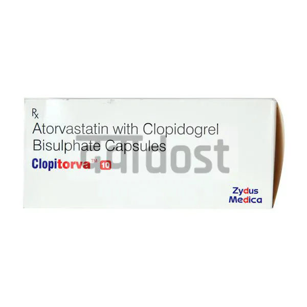 Clopitorva 10mg/75mg Capsule 10s