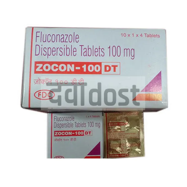 Zocon 100mg Tablet DT 4s