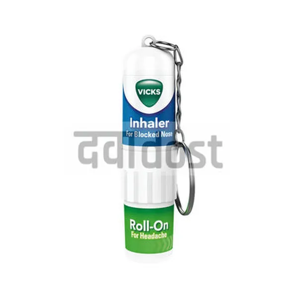 Vicks Roll On Inhaler 2 In 1 Relief 1.5 ml