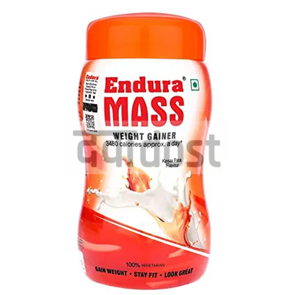 Endura Mass Weight Gainer Kesar Pista 500gm