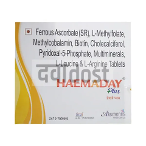 Haemaday Plus Tablet 15s