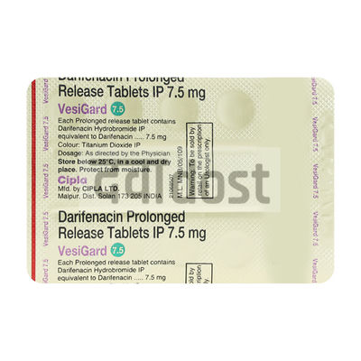 Vesigard 7.5mg Tablet PR 10s