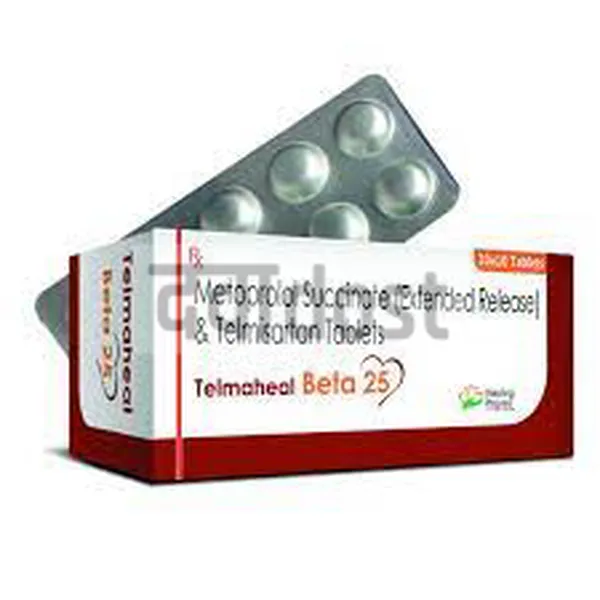 Telmaheal Beta 40mg/25mg Tablet 10s