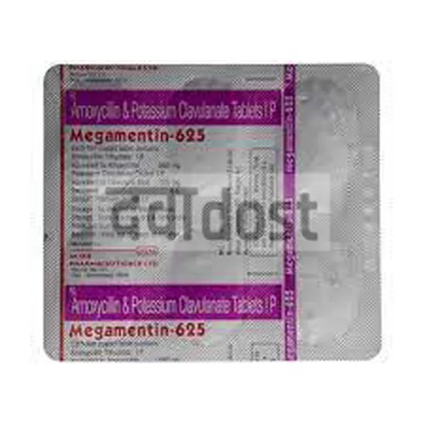 Megamentin 625 Tablet 10s