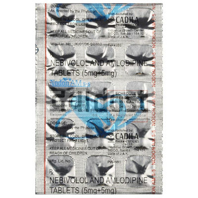 Nodon AM 5mg/5mg Tablet 10s