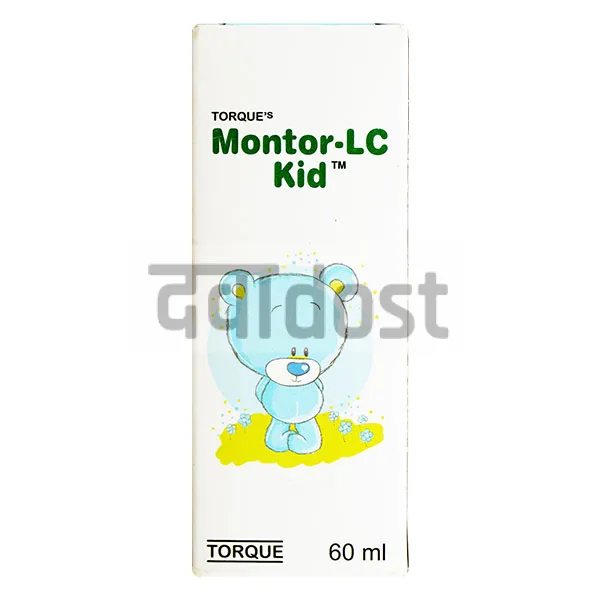 Montor LC Kid 2.5mg/4mg Syrup 60ml