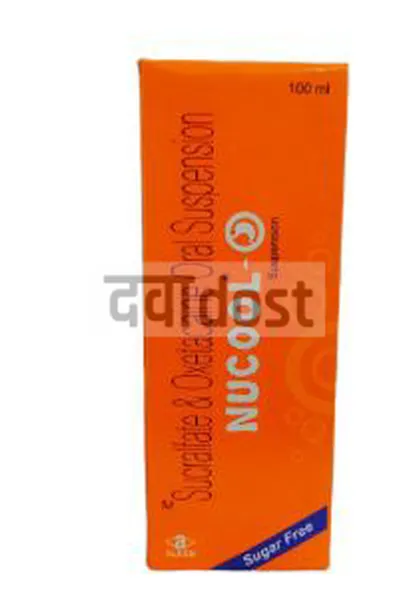 Nucool O Oral Suspension Sugar free 100ml