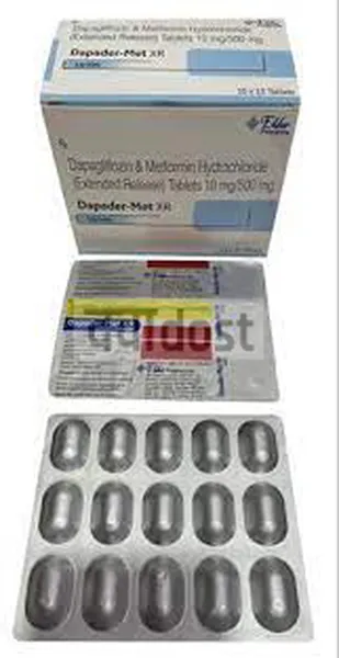 Dapader Met 10mg/500mg Tablet XR 15s