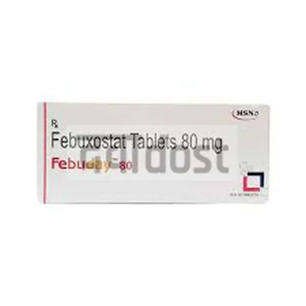 Febuway 80mg Tablet 10s