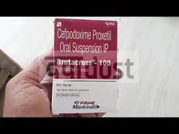 Brutacross 100mg Dry syrup 30ml