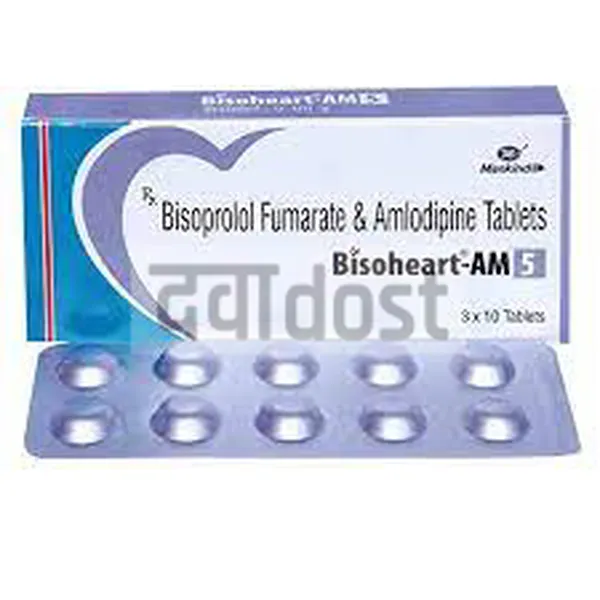 Bisoheart AM 5mg/2.5mg Tablet 10s