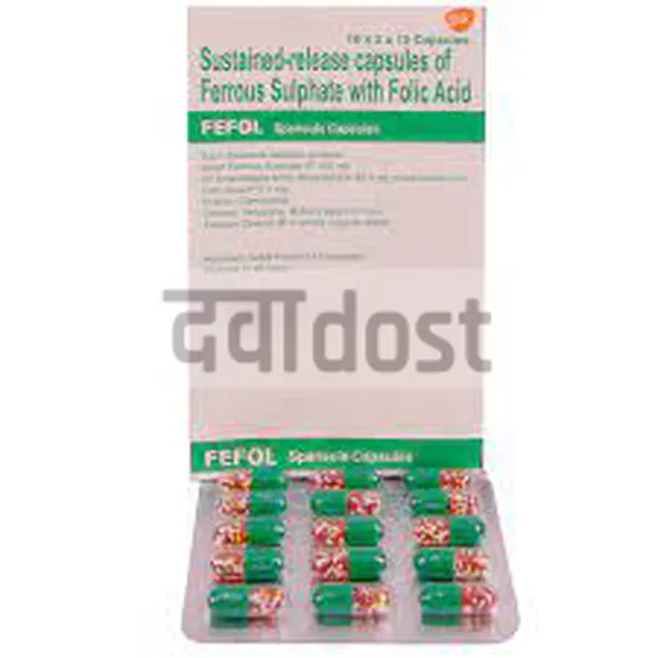 Fefol Spansules Capsule SR 15s