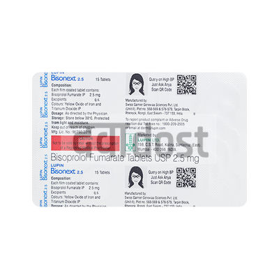 Bisonext 2.5mg Tablet