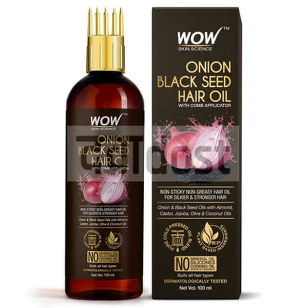 WOW Skin Science Onion Black Seed Hair Oil