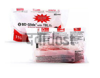 BD Glide with TBL Ultra-Fine Insulin Syringes U40 31G 6mm 10BG