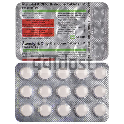 Tenoclor 50mg/12.5mg Tablet