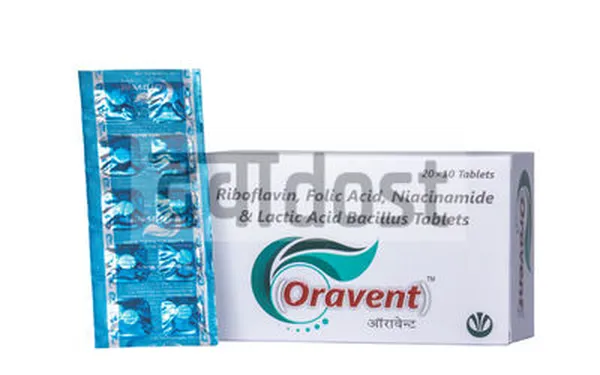 Oravent Tablet 10s