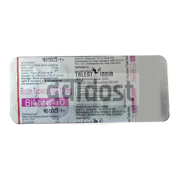 Biotee 10mg Tablet 10s