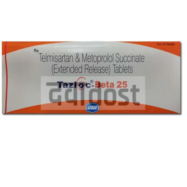 Tazloc-Beta 25 Tablet PR