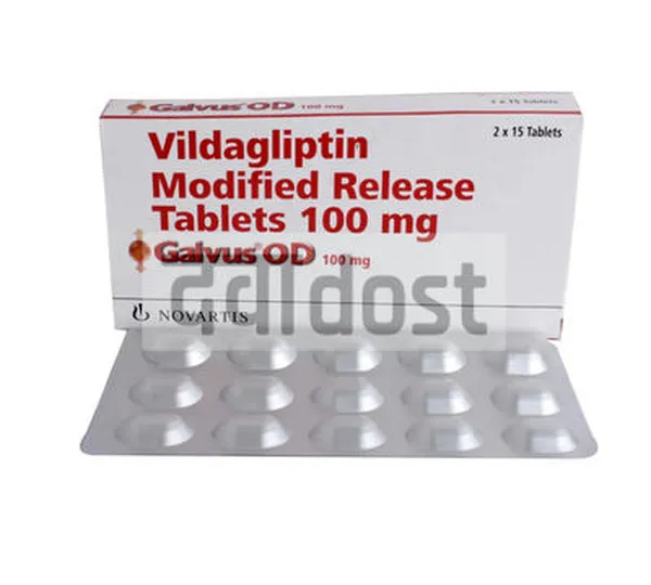 Galvus OD 100mg Tablet MR