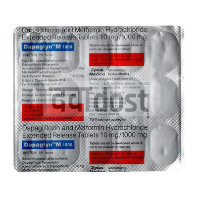 Dapaglyn M 1000 Tablet ER