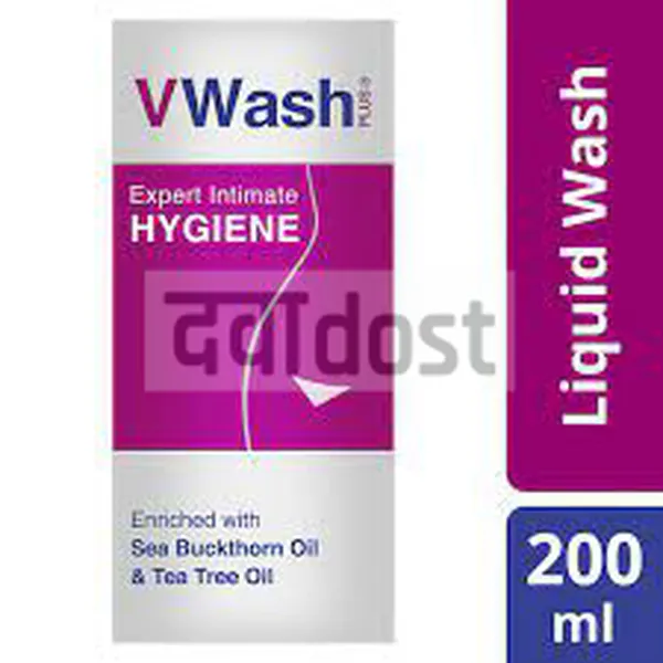 VWash Plus Expert Intimate Hygiene LIquid 200ml